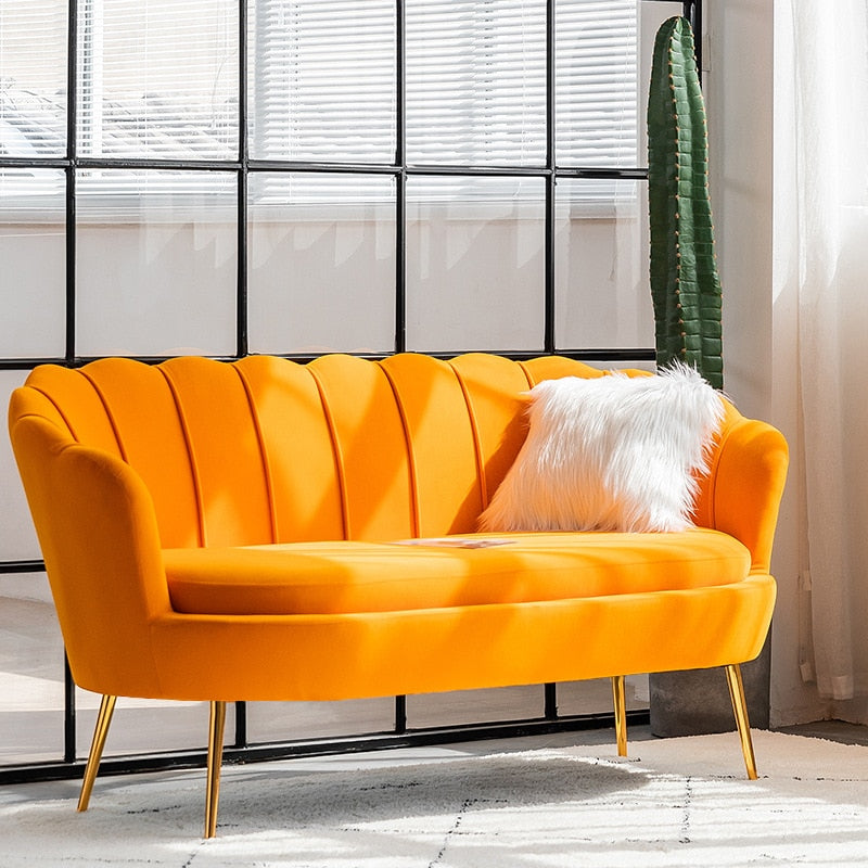 Petal Shaped Sofa - Handcrafted and Elegant-GraffitiWallArt
