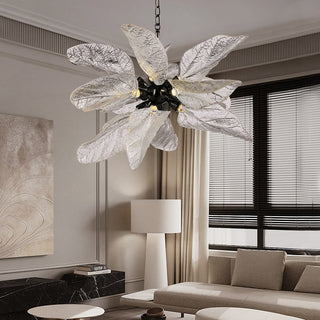 Petals Nest Crystal Chandelier: Stunning Home Lighting-GraffitiWallArt