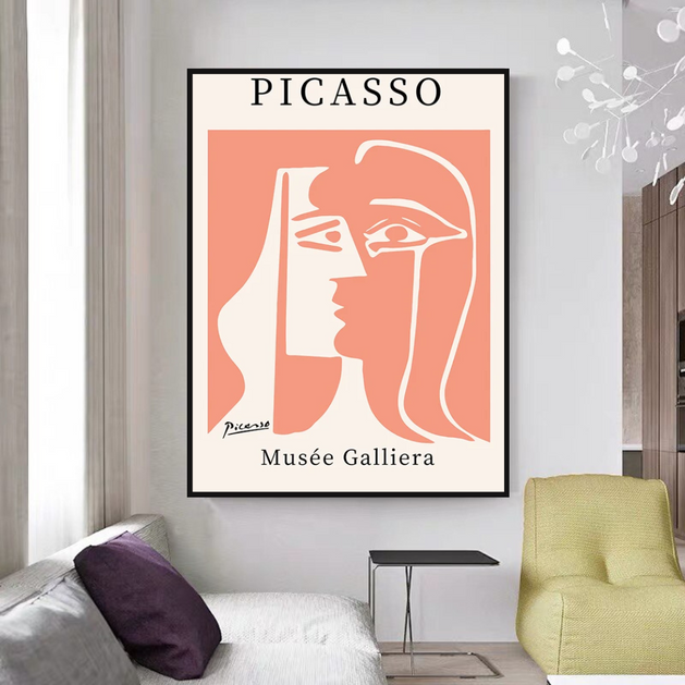 Picasso Matisse Abstract Yayoi Kusama Wall Art Canvas Wall Art-GraffitiWallArt