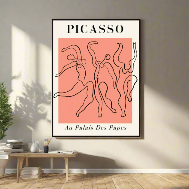 Picasso Matisse Abstract Yayoi Kusama Wall Art Canvas Wall Art-GraffitiWallArt