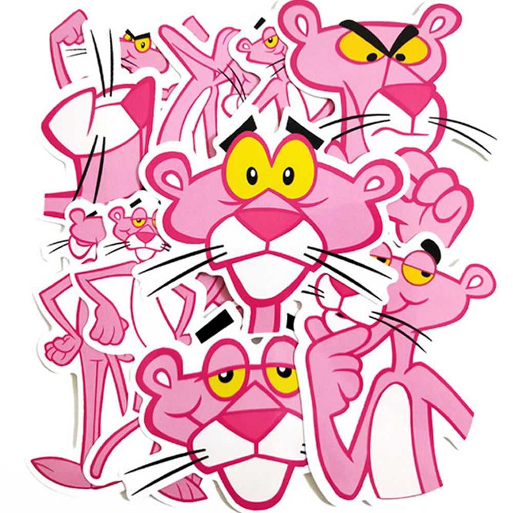 Pink Panther Stickers: The Ultimate Choice for Any Fan-GraffitiWallArt