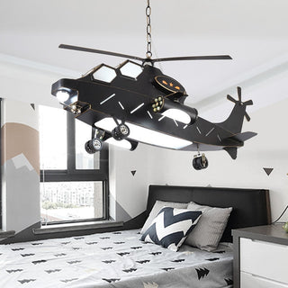 Plane Helicopter Pendant Light - Unique Aircraft Design-GraffitiWallArt