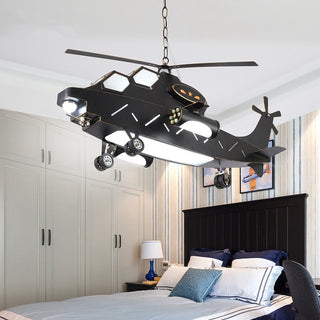 Plane Helicopter Pendant Light - Unique Aircraft Design-GraffitiWallArt