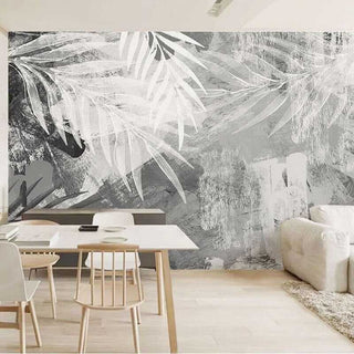 Plant Wallpaper Mural: Enhance Your Space-GraffitiWallArt