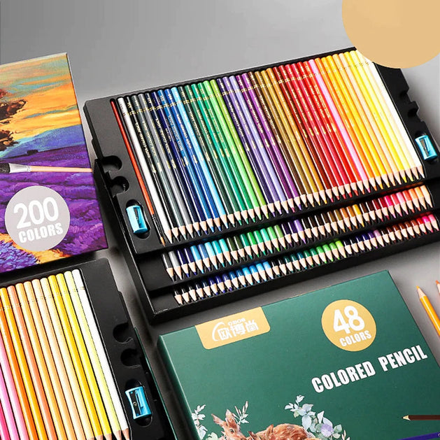 Professional Lead Colors Pencils Watercolor Drawing Set for Art School Supplies-GraffitiWallArt