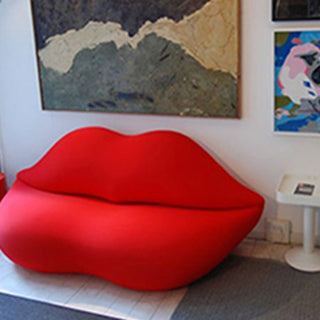 Red Lips Sofa Set-GraffitiWallArt