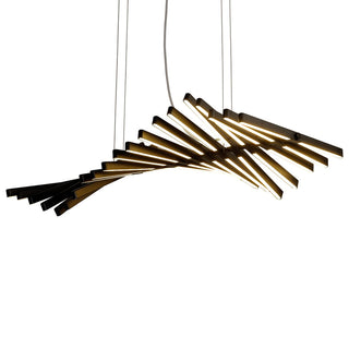 Rotatable Light Bars Chandelier: Illuminate Your Space-GraffitiWallArt