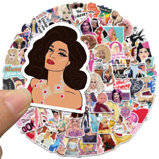 RuPaul Drag Race Stickers – Showcase Your Love!-GraffitiWallArt