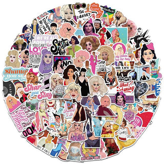 RuPaul Drag Race Stickers – Showcase Your Love!-GraffitiWallArt