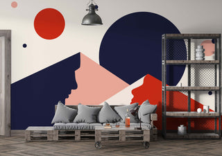 Scandi Wall Mural: Get Stylish Scandinavian Vibes-GraffitiWallArt