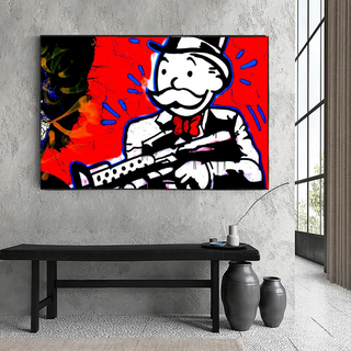 Scarface: Mr Monopoly Wall Art – Decorate with Class-GraffitiWallArt