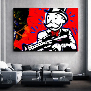 Scarface: Mr Monopoly Wall Art – Decorate with Class-GraffitiWallArt