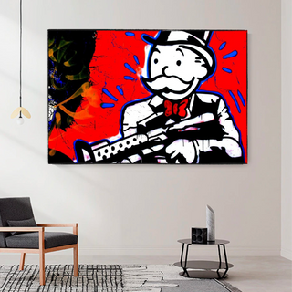 Scarface: Mr Monopoly Wall Art – Decorate with Class-GraffitiWallArt