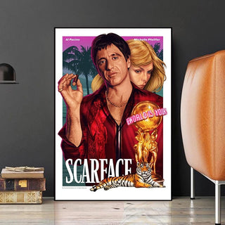 Scarface Wall Art - World is Yours - Limited Collection-GraffitiWallArt