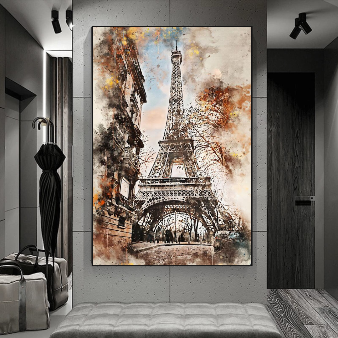 Canvas Wall Art hotsell - Picture - Eiffel Tower