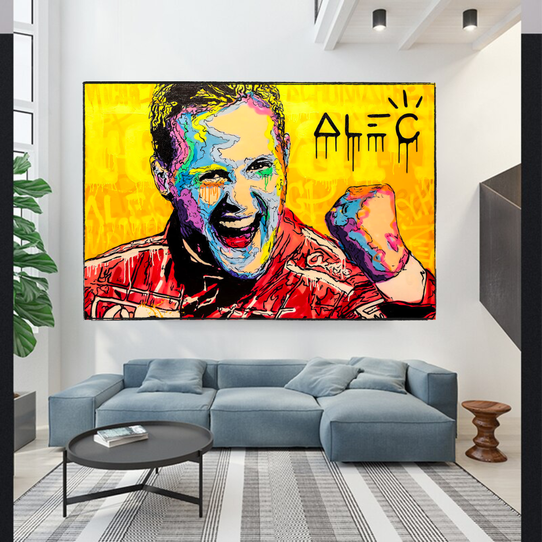 Schumachers Racing Champ Formula One Legend Wall Art-GraffitiWallArt