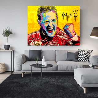 Schumachers Racing Champ Formula One Legend Wall Art-GraffitiWallArt