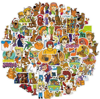 Scooby Doo Stickers Pack - Get Your Favorite Characters-GraffitiWallArt