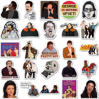 Seinfeld Stickers Pack - Famous Bundle Waterproof-GraffitiWallArt