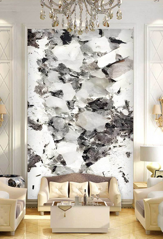 Shaded Stone: Marble Wallpaper Murals – Transform Your Space-GraffitiWallArt