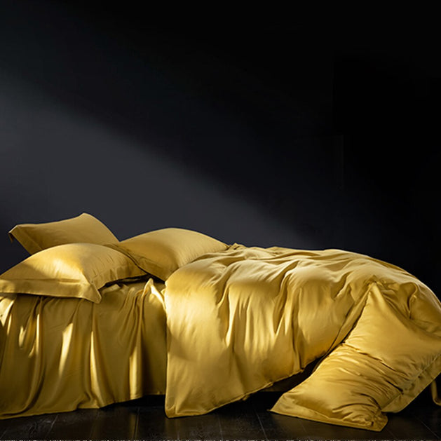 Silk Bedding Set: Luxurious and Breathable Bedding Options-GraffitiWallArt