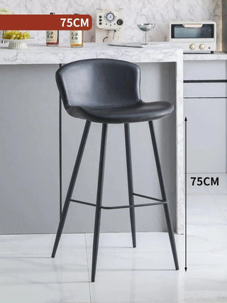 Sillas Ergonomic Bar Chairs for Kitchen Island-GraffitiWallArt