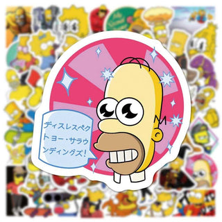 Simpson Stickers Pack: Authentic, Colorful Collection-GraffitiWallArt