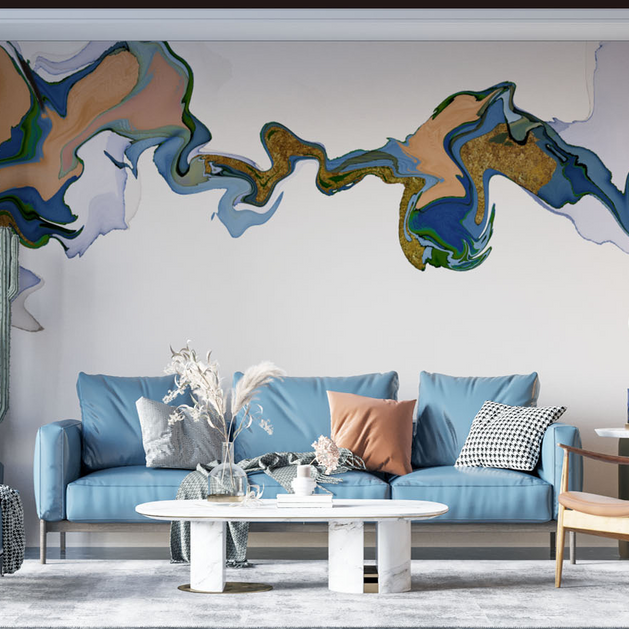 Smoke Design Wallpaper Murals - Transform Your Space-GraffitiWallArt