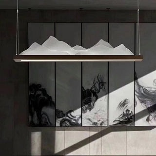 Snow Hills Chandelier: Exquisite Lighting Fixture-GraffitiWallArt