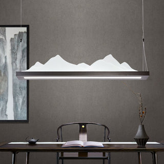 Snow Hills Chandelier: Exquisite Lighting Fixture-GraffitiWallArt