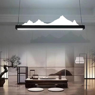 Snow Hills Chandelier: Exquisite Lighting Fixture-GraffitiWallArt