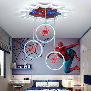 Spiderman Ceiling Light - Deco Lighting for Kids Room-GraffitiWallArt