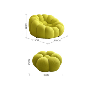 Spongy Designer Recliner Sofa Chair-GraffitiWallArt