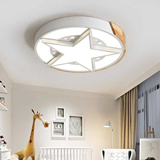 Star Ceiling Light | Kids Room Star Ceiling Light-GraffitiWallArt