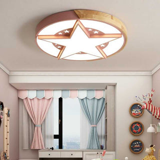 Star Ceiling Light | Kids Room Star Ceiling Light-GraffitiWallArt