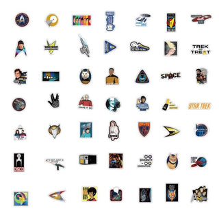 Star Trek Movie Stickers: Official Pack of Collectibles-GraffitiWallArt