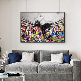 Street Art Canvas Posters - Modern Graffiti Prints for Home Decor-GraffitiWallArt