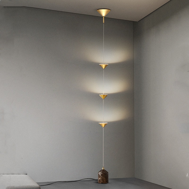 String Bedside LED Adjustable Floor Lamp-GraffitiWallArt