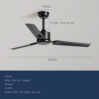 Strong Wind Quiet Ceiling Fan for an Ideal Home-GraffitiWallArt