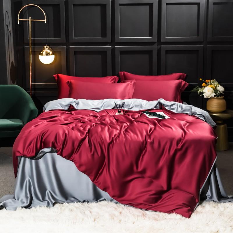 Supreme Silk: Silk Bedding Set - Premium Quality Luxury-GraffitiWallArt