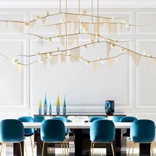 Tassel Chandelier: Lighting with a Touch of Elegance-GraffitiWallArt