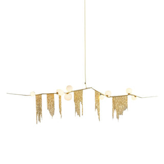 Tassel Chandelier: Lighting with a Touch of Elegance-GraffitiWallArt