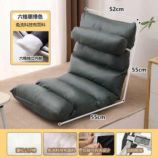 Tatami Foldable Recliner Sofa Recliner Couch Chair-GraffitiWallArt