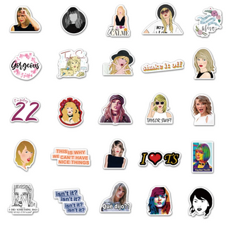 Taylor Swift Stickers Pack-GraffitiWallArt