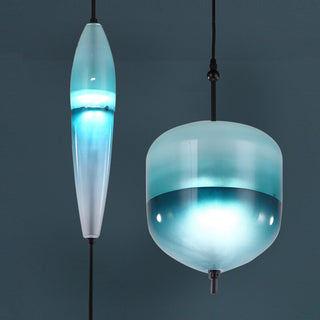 Tear Drops Style Glass Pendant Lights for Living Room-GraffitiWallArt