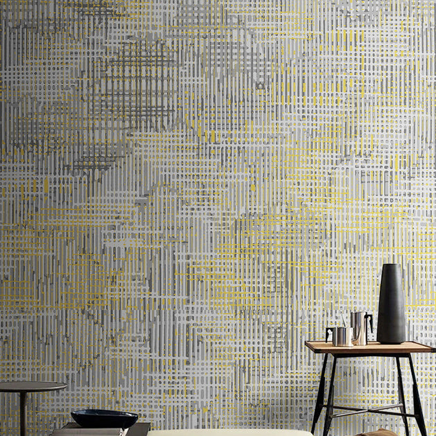 Textured Leaves Wallpaper Mural-GraffitiWallArt