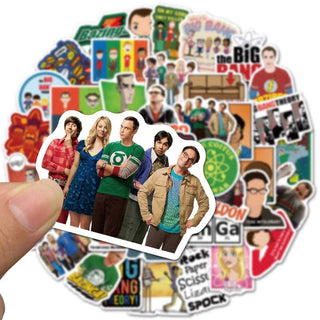 The Big Bang Theory Stickers Pack - Famous and Waterproof Bundle-GraffitiWallArt