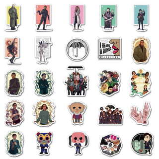 The Umbrella Academy Stickers Pack - Famous Waterproof Bundle-GraffitiWallArt