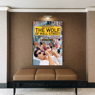 The Wolf of Wall Street Leonardo Dicaprio Canvas Wall Art-GraffitiWallArt