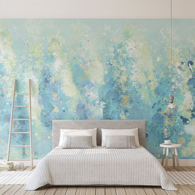 Tree Painting Colours Wallpaper Murals - Vibrant Décor-GraffitiWallArt
